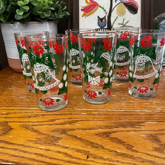 Continental Can Company Other - Vintage Christmas Holiday Tumblers